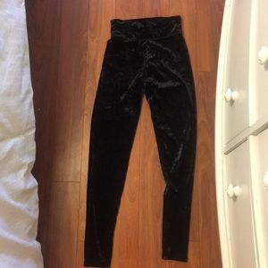 Velvet aerie leggings